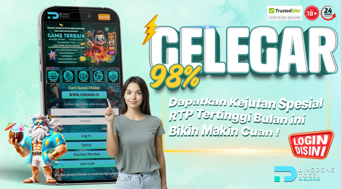DINGDONGTOGEL: Nungguin Slot Gacor Hari Ini ? Yuk Gampang Menang Asal Gak Lupa Login!