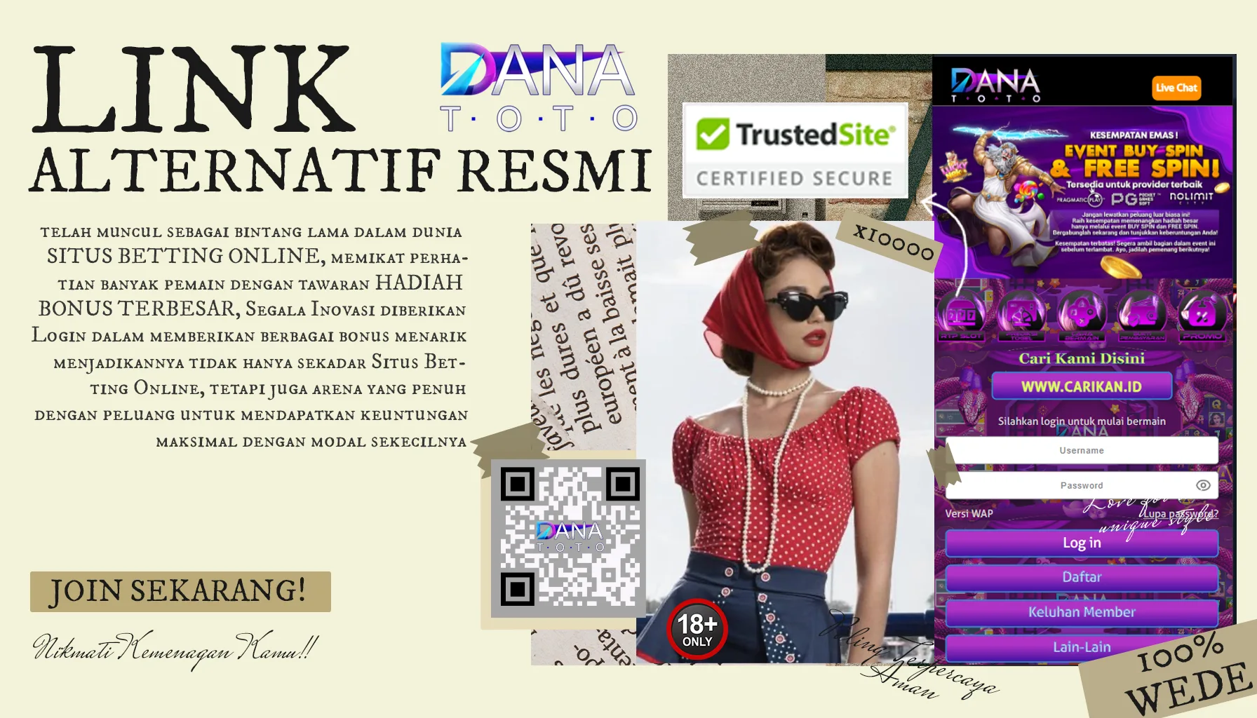 DANATOTO ➤ Slot Login Link Alternatif Toto 4D Terpercaya dengan Jam Gacor Slot Dana Premium