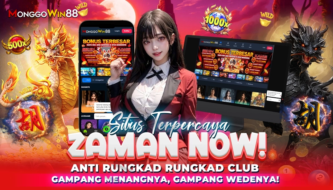 Monggowin88: Slot Gacor Hari Ini Link Resmi Online Menang Maxwin